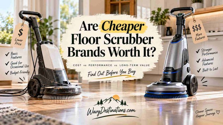 Are Cheaper Floor Scrubber Brands Worth It