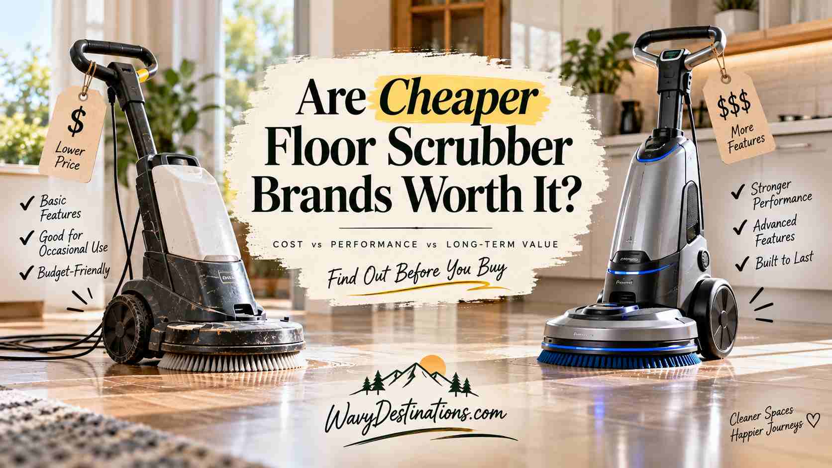 Are Cheaper Floor Scrubber Brands Worth It