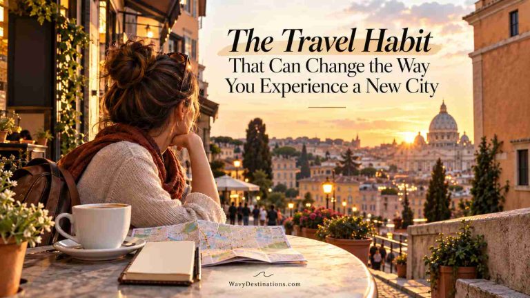 Travel Habit That Can Change the Way You Experience a New City