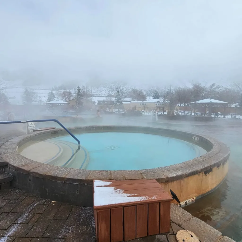 Yellowstone Hot Springs, Montana - Detailed Guide, Directions, Pools & campground 5 Cold Plunge Pool at Yellowstone Hot springs