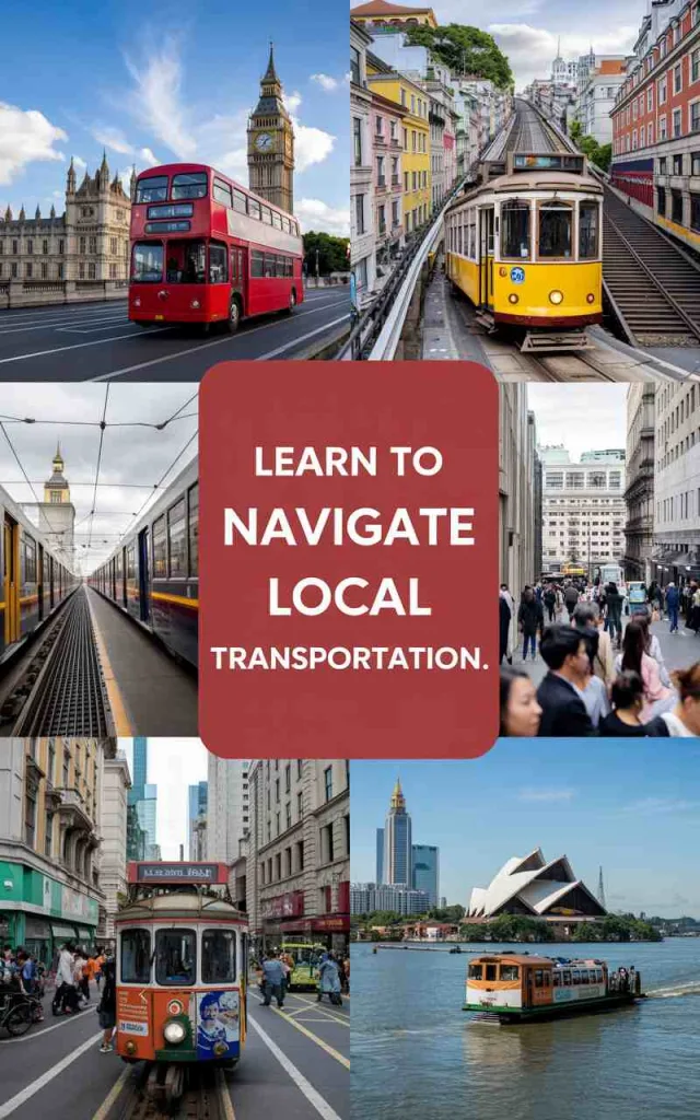 How to Make the Most of Your First International Trip? 2 Learn to Navigate Local Transportation