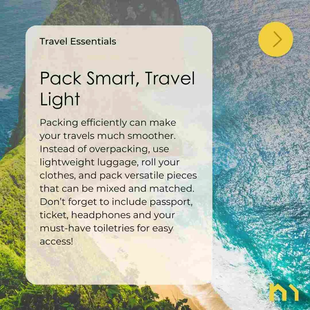 How to Make the Most of Your First International Trip? 1 Travel Light, Travel Smart