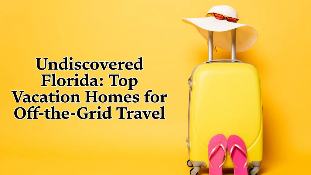 Undiscovered Florida Vacation rentals