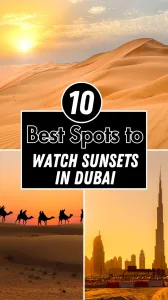 dubai sunset