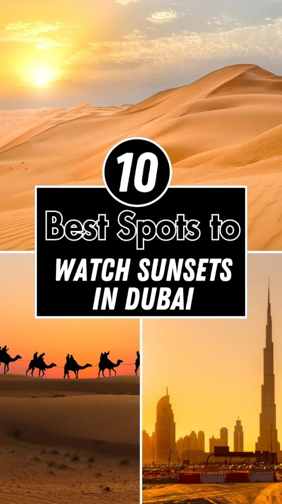dubai sunset