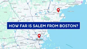 how far is salem from boston