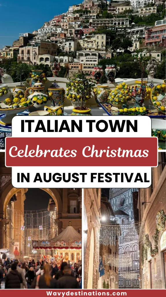 Italian Town Celebrates Christmas in August