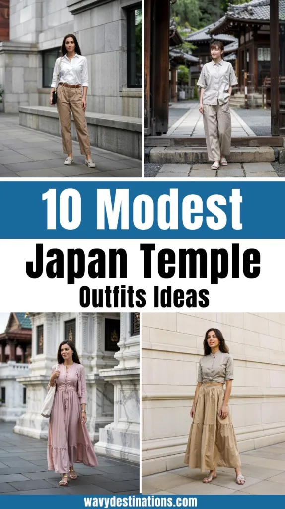 Japan Temple Outfits