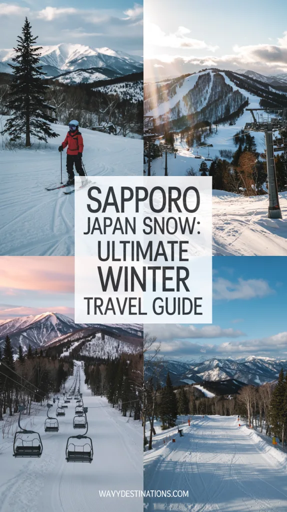 Sapporo Japan Snow