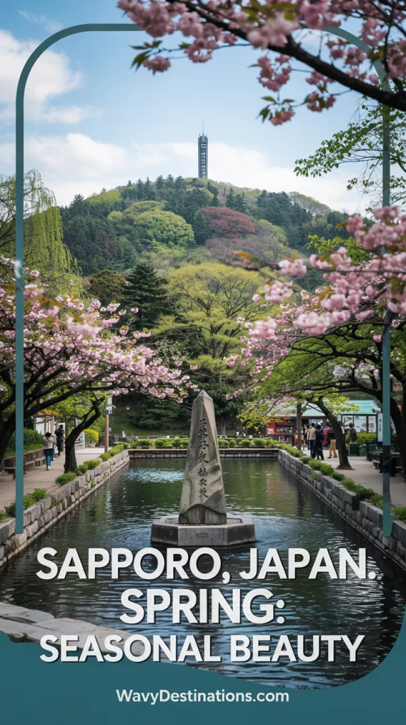 Sapporo Japan Spring
