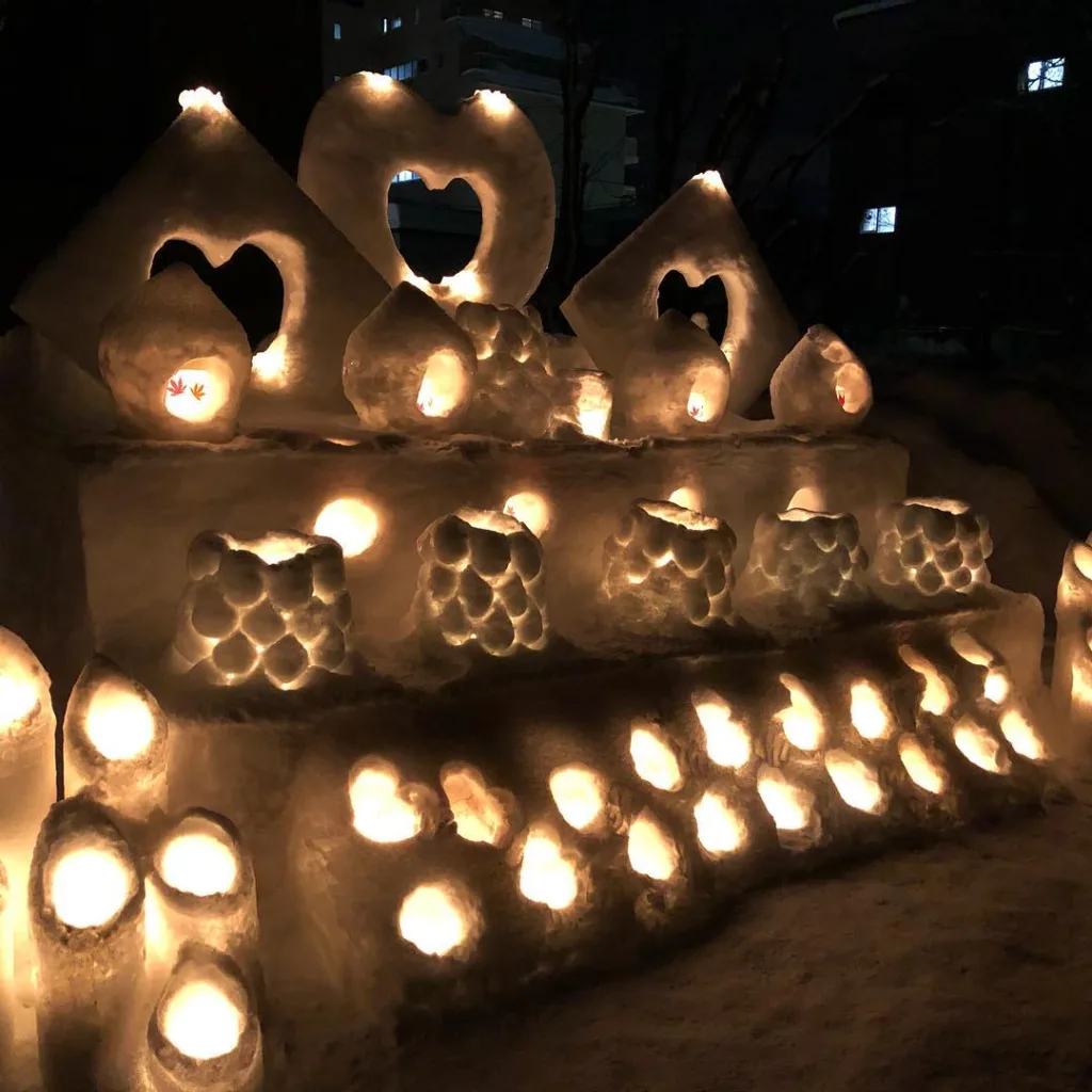 Otaru Snow Light Path Festival (Hokkaido)