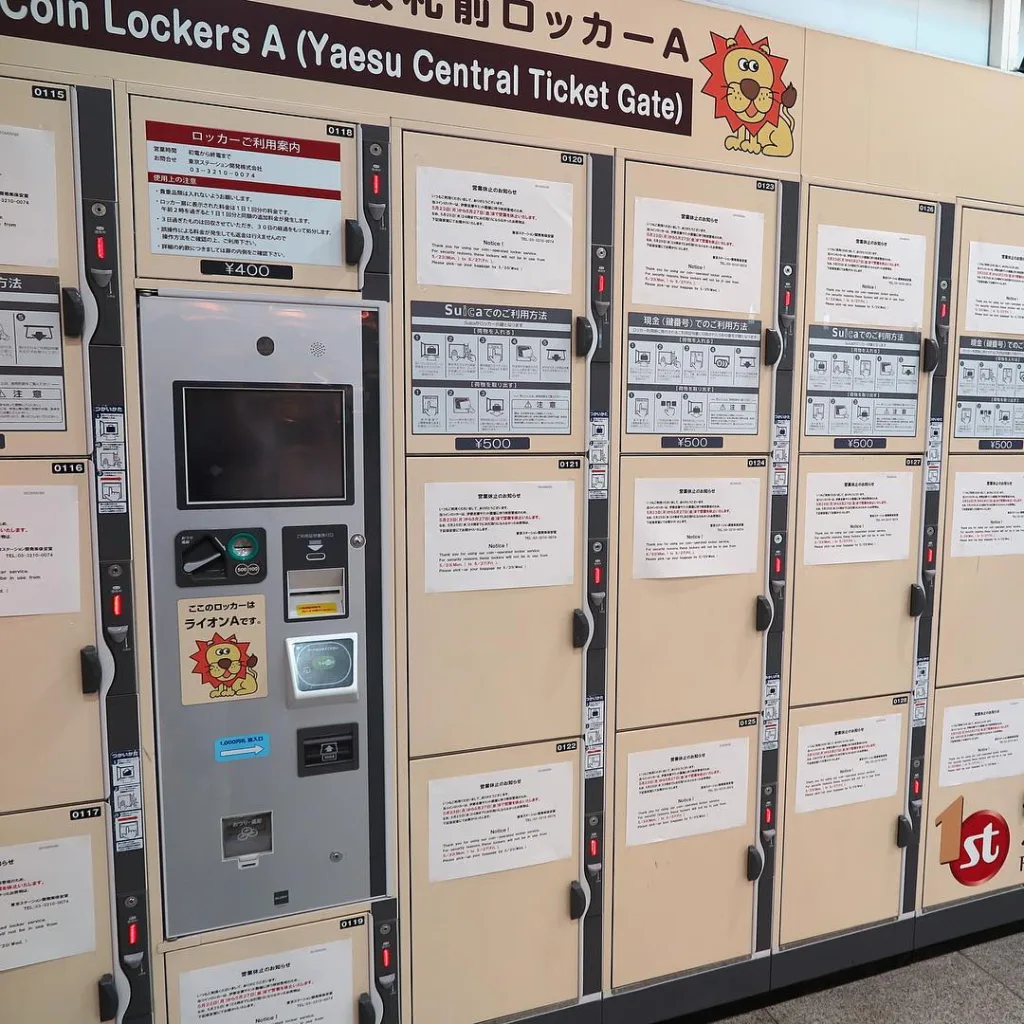 Lighten Your Load with Coin Lockers