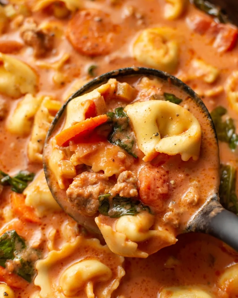 Crockpot Tortellini Soup