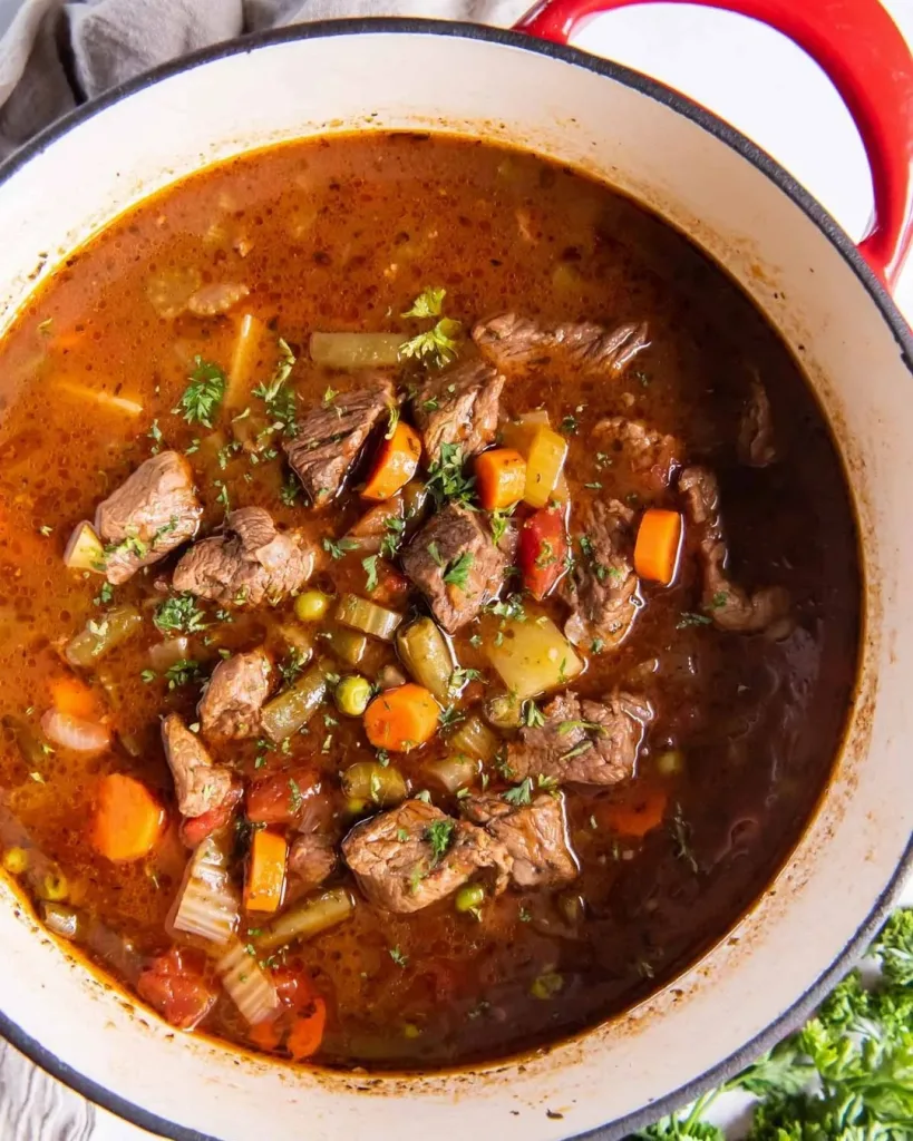 Old Fashioned Vegetable Beef Soup