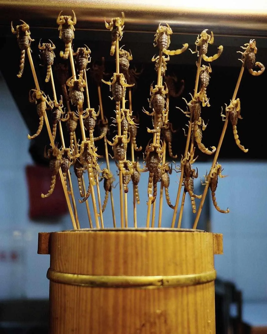 Scorpion Skewers