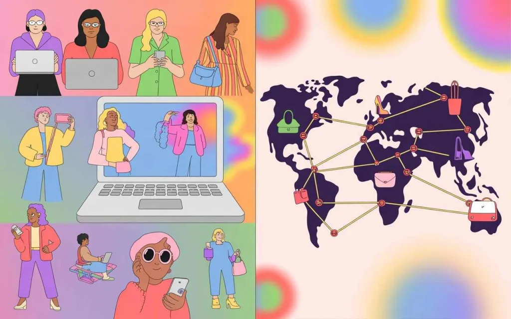 Global fashion community connecting through AreYouFashion.com sharing style inspiration and empowerment