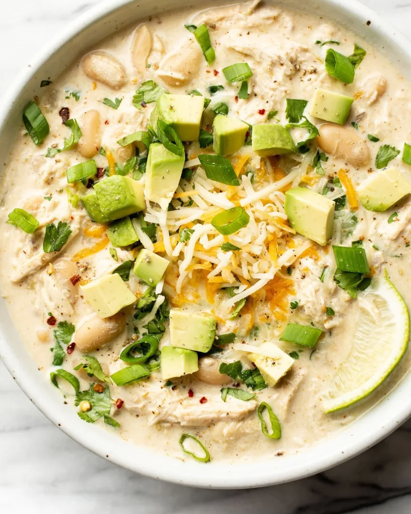 White Chicken Chili Slow Cooker