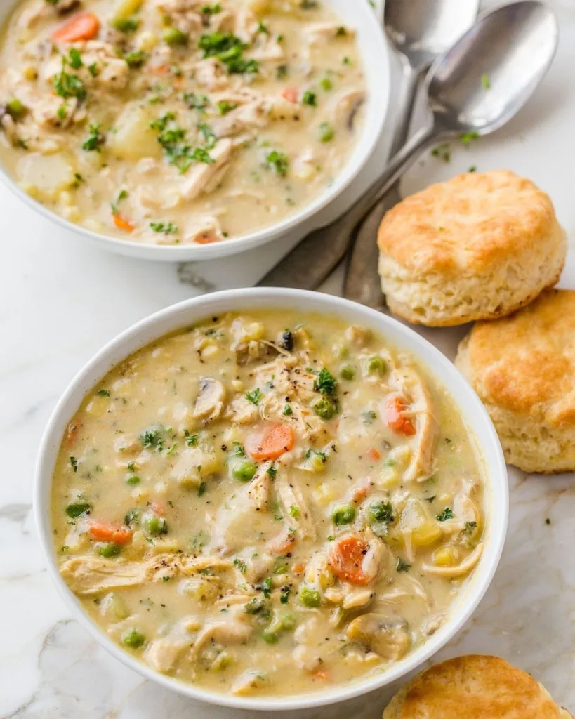 Chicken Pot Pie Soup Recipe 3 Chicken Pot Pie Soup Recipe