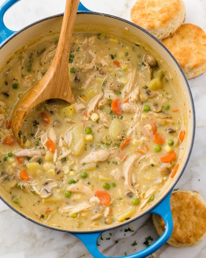 Chicken Pot Pie Soup Recipe 2 Chicken Pot Pie Soup Recipe