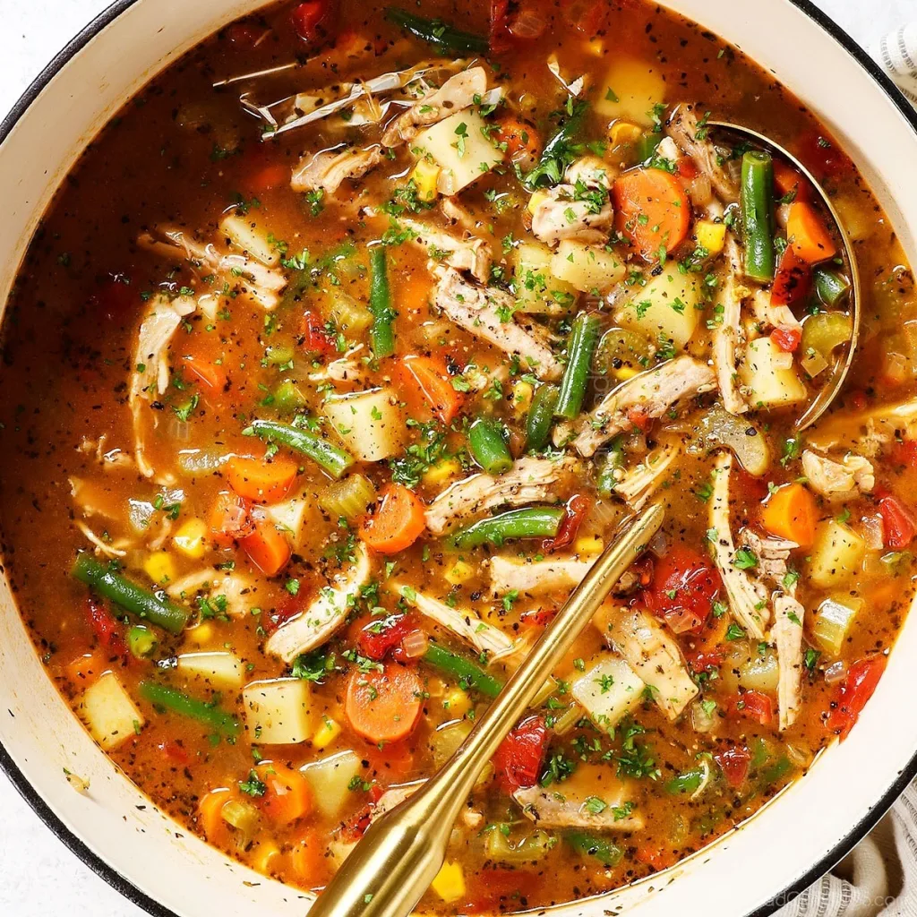 Chicken Vegetable Soup Recipe