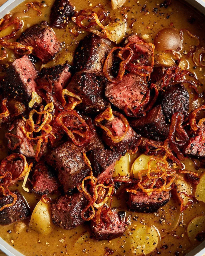 Steak Au Poivre Soup