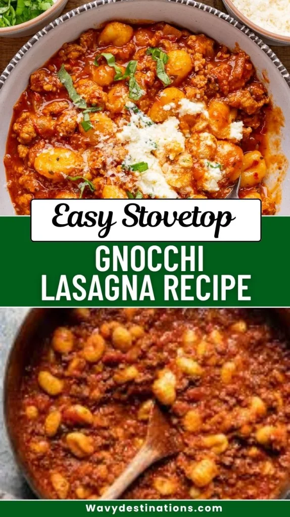 Easy Stovetop Gnocchi Lasagna Recipe 6 Easy Stovetop Gnocchi Lasagna Recipe