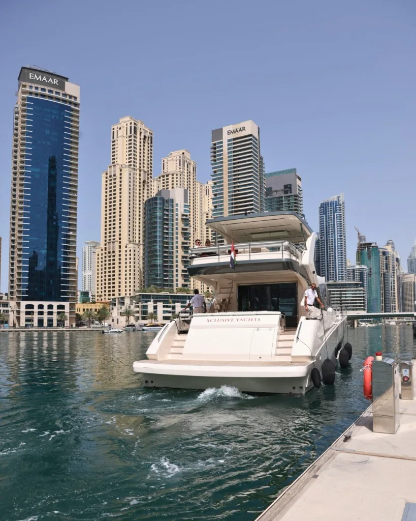 Private Yacht Cruising Rental from Dubai Marina
