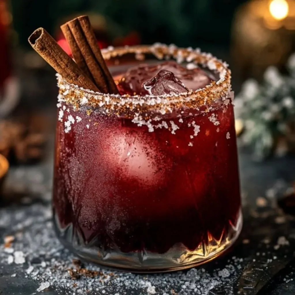 Spiced Christmas Margarita