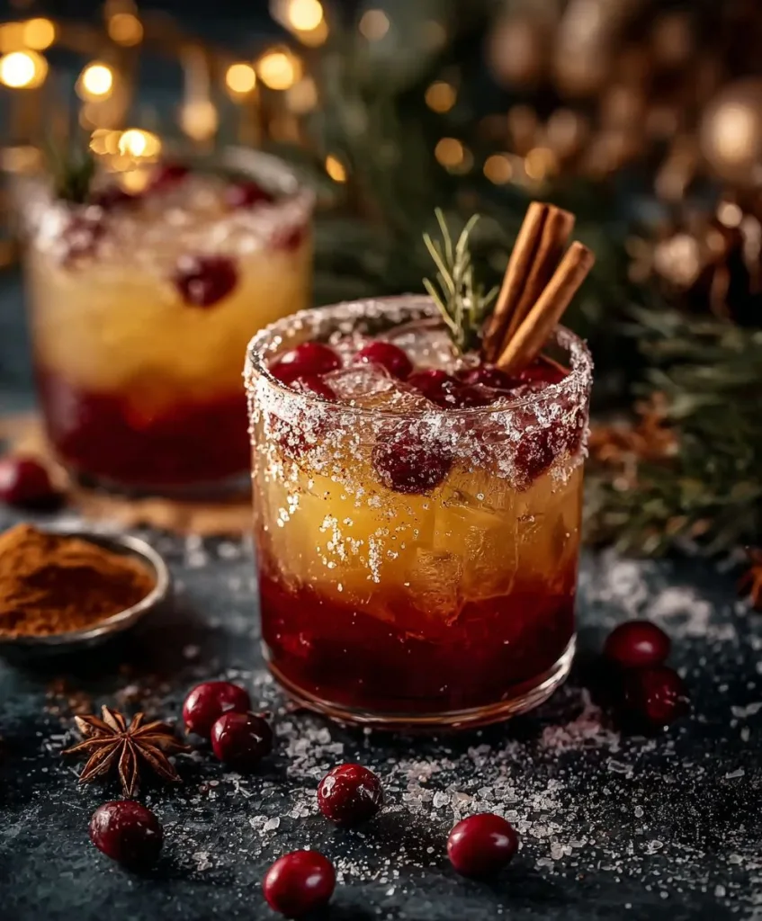 Spiced Christmas Margarita