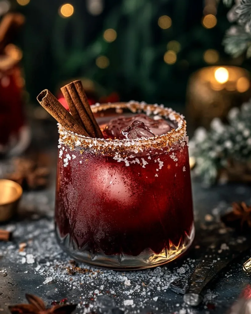 Spiced Christmas Margarita