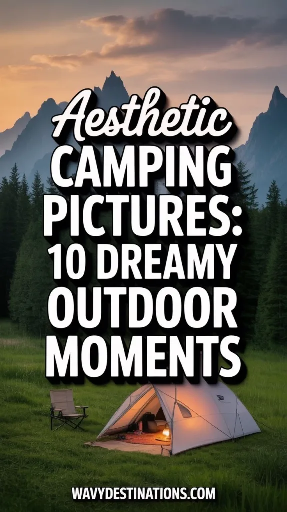 Aesthetic Camping Pictures
