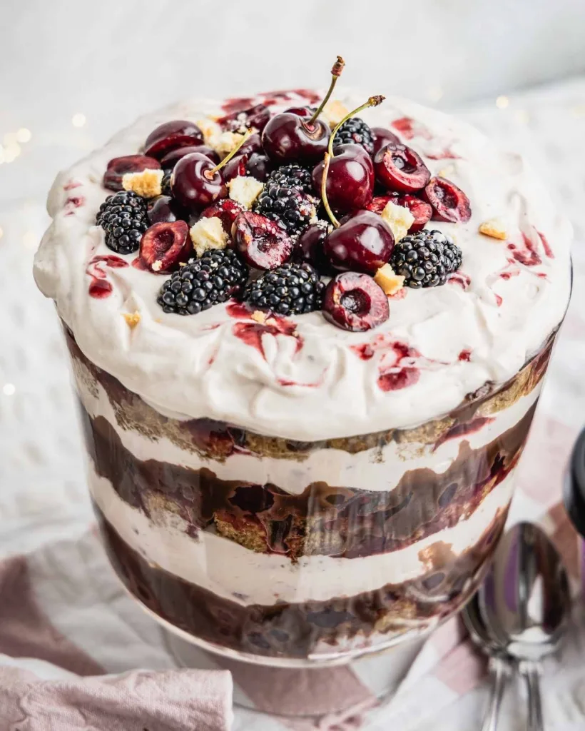 Easy Black Forest Trifle Recipe