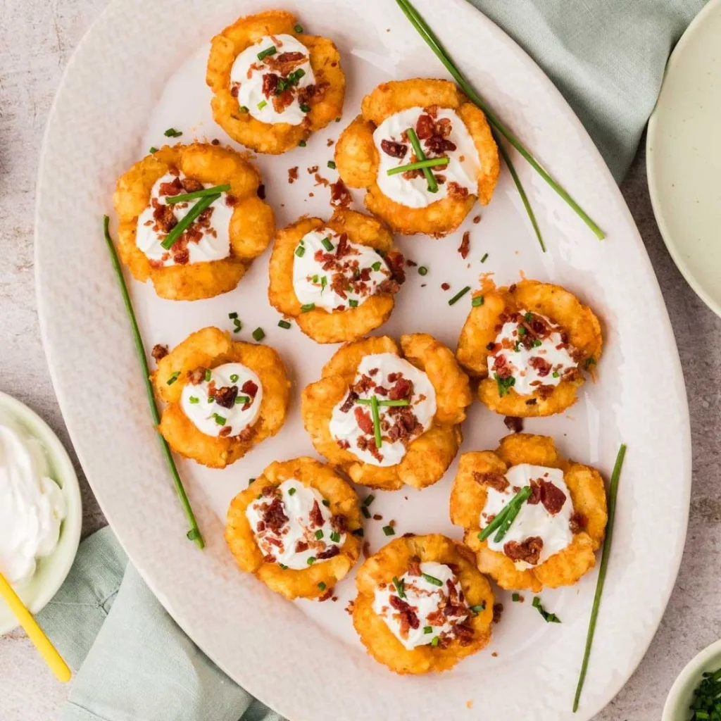 Tater Tot Appetizer Cups Recipe
