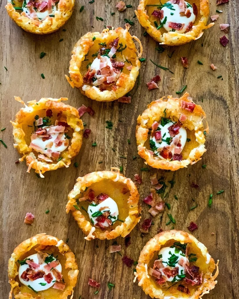 Tater Tot Appetizer Cups Recipe