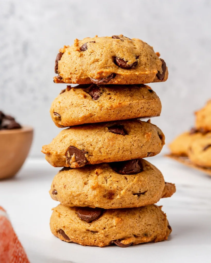 Caramelized Pumpkin Chocolate Chip Cookies