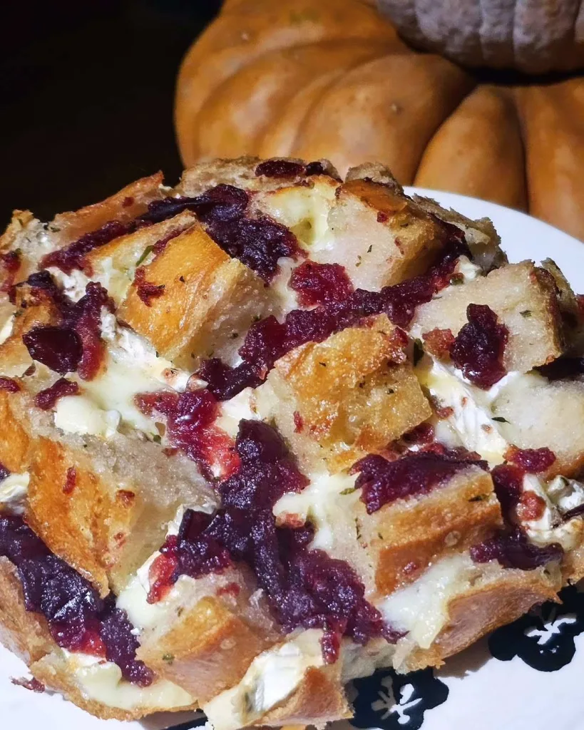 The Ultimate Cranberry Brie Pull Apart Bread Recipe 2 cranberry brie pull apart bread recipe