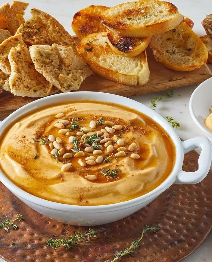 Creamy Pumpkin Whipped Feta Dip Recipe