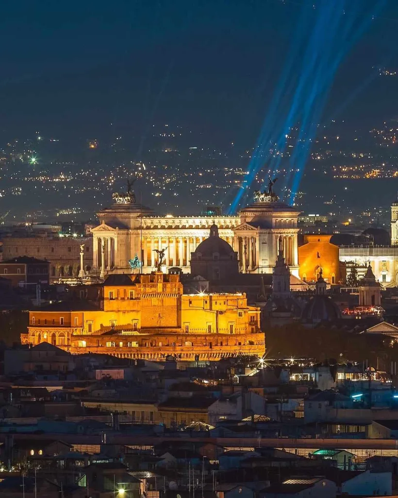 See the views from Altare della Patria