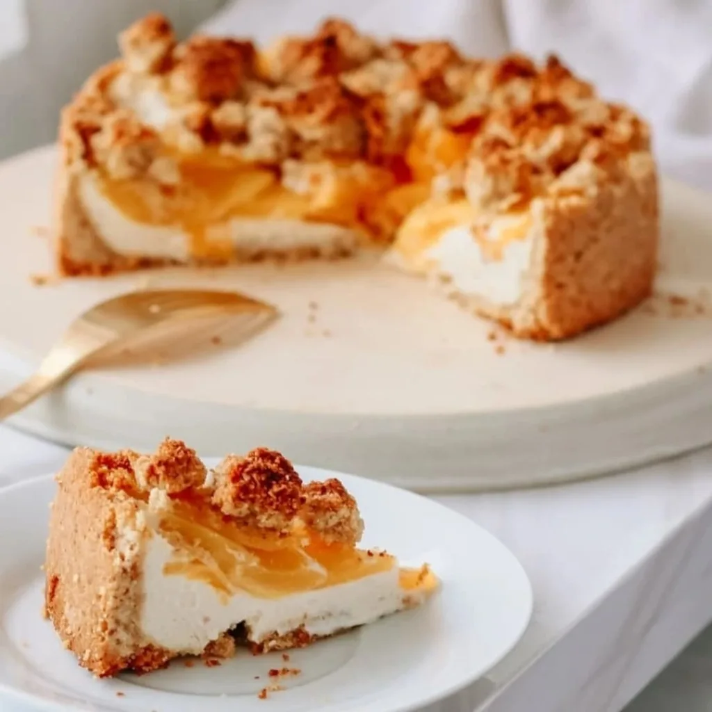 Apple Crumble Cheesecake Recipe
