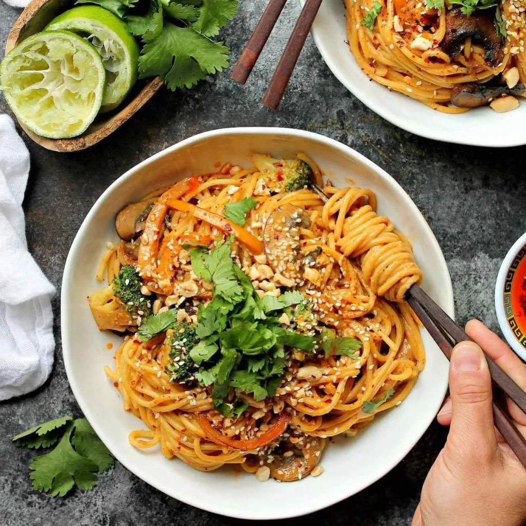 Spicy Peanut Noodles
