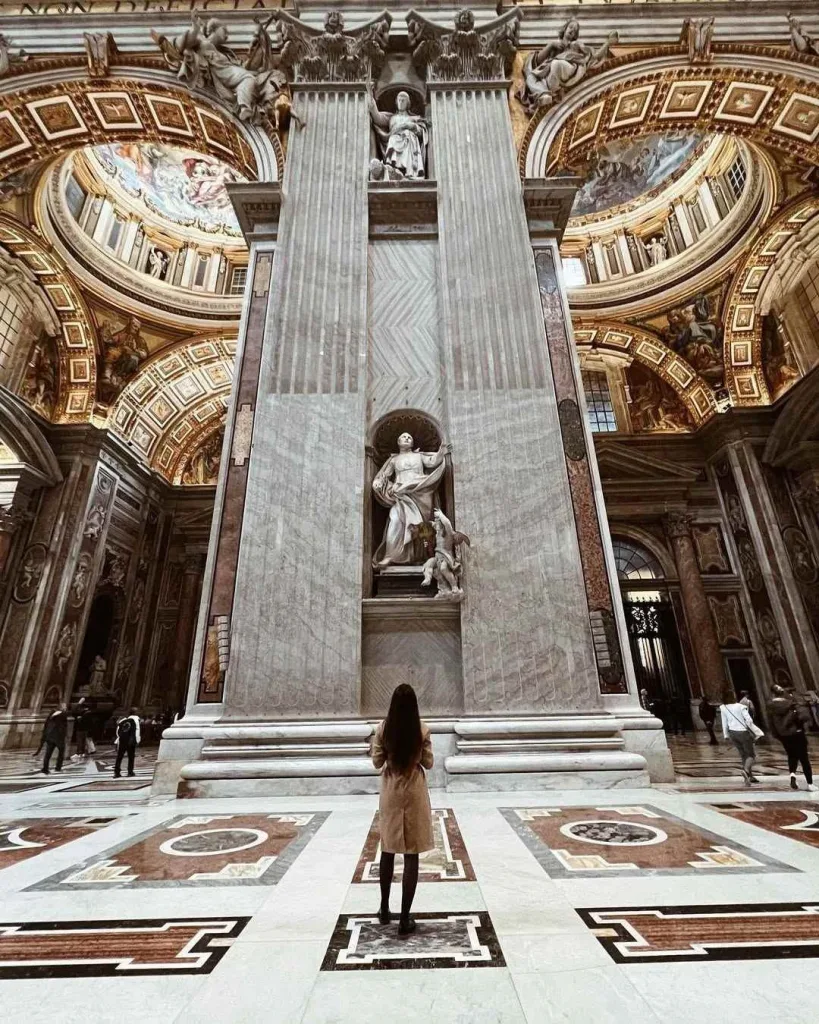 Scale the heights of St. Peter’s Basilica