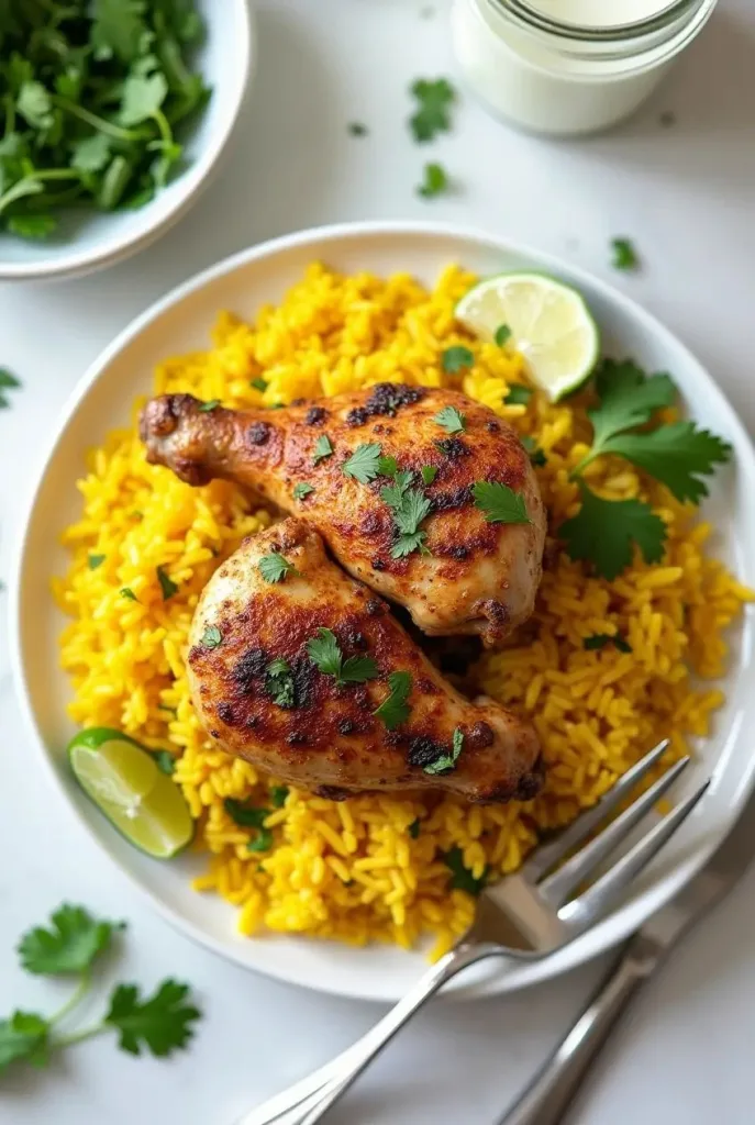 One Pot Chicken Yellow Rice Recipe