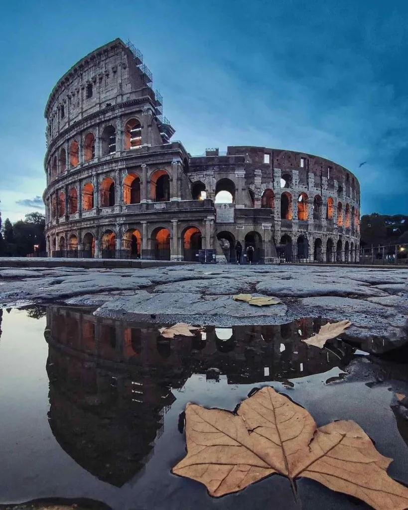 Wander around the Colosseum