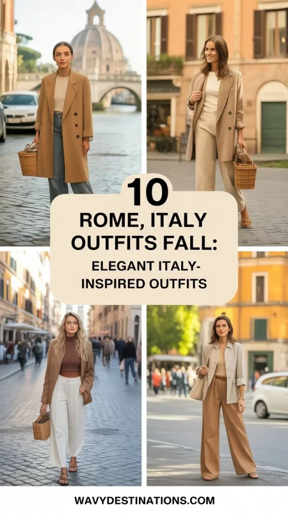 Rome Italy Outfits Fall: 10 Elegant Italy-Inspired Outfits 12 Rome Italy Outfits Fall