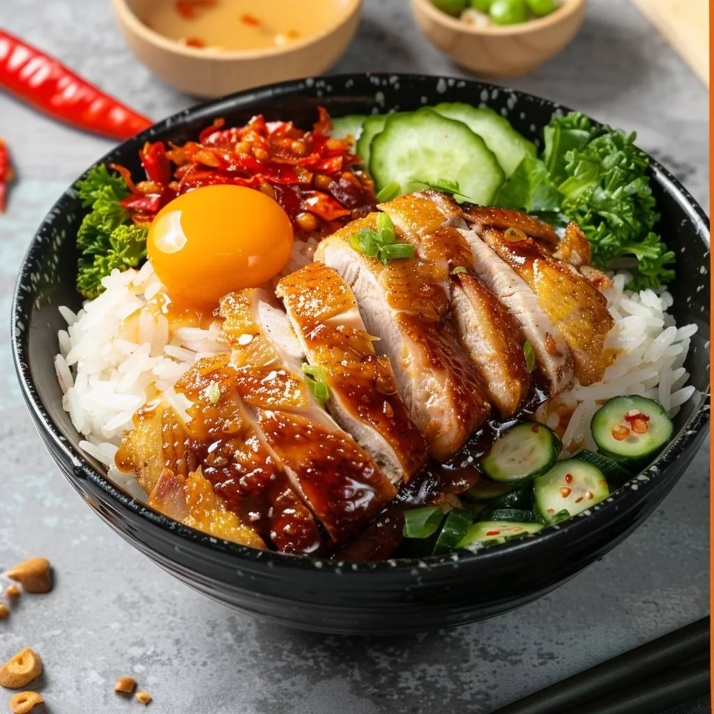 Teriyaki Chicken Rice Bowl Recipe
