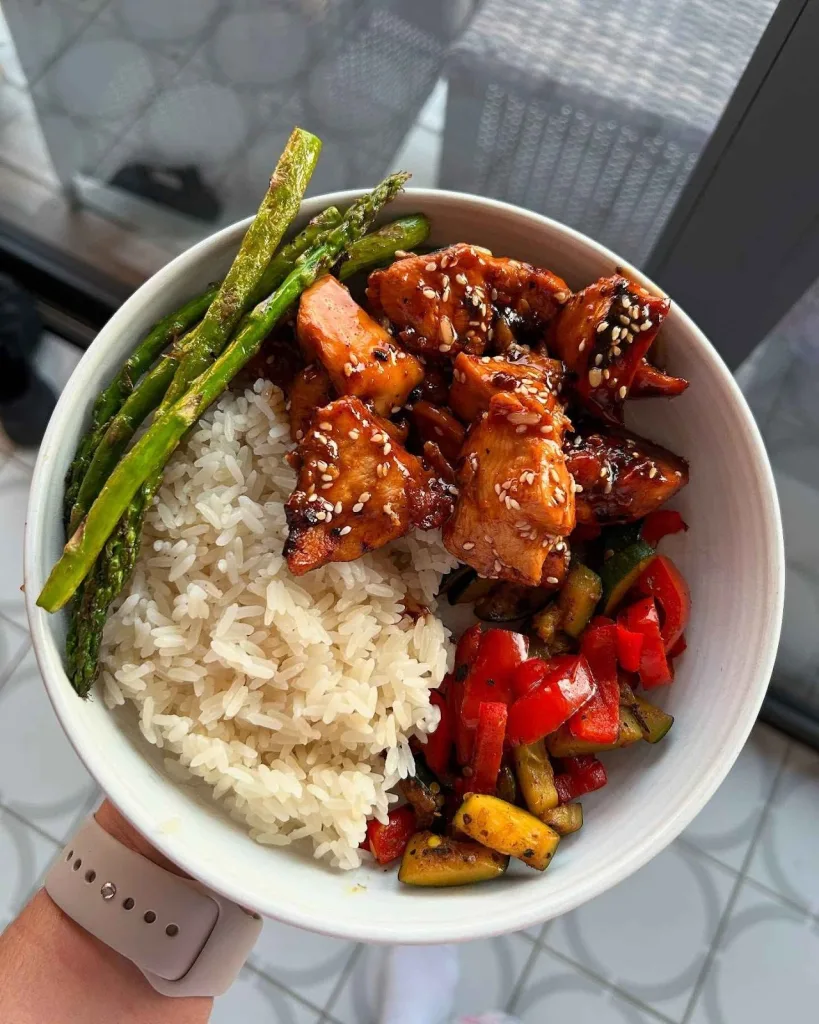 Teriyaki Chicken Rice Bowl Recipe