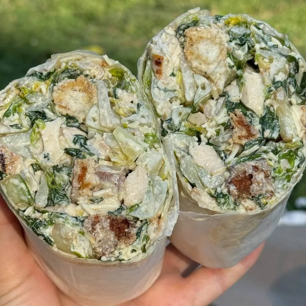 Chicken Caesar Wrap Recipe