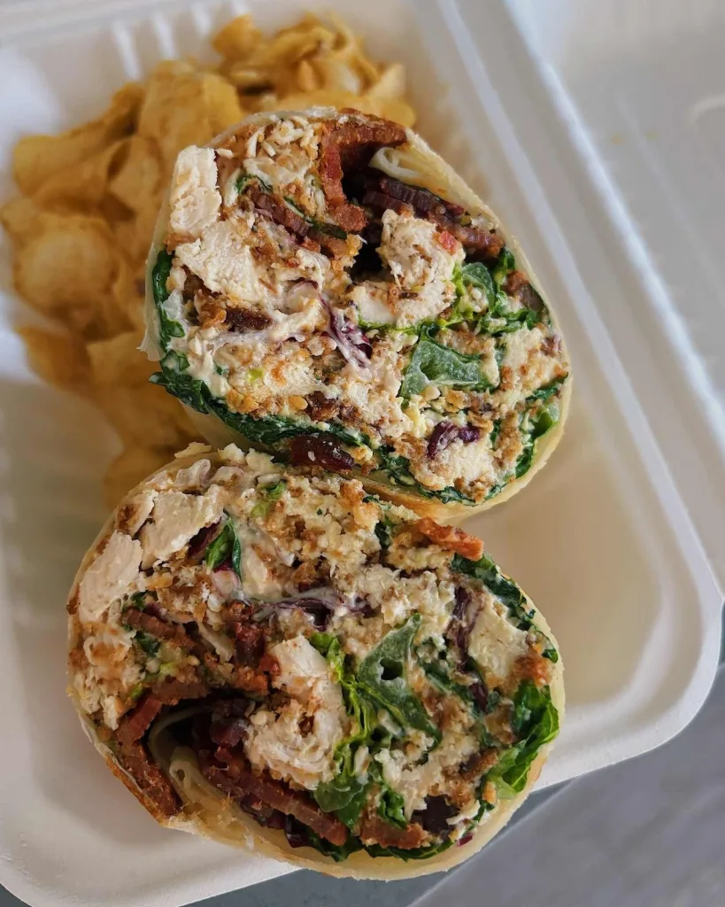 Chicken Caesar Wrap Recipe