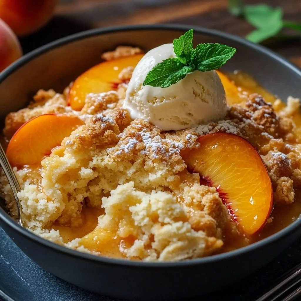 Peach Cobbler Recipe