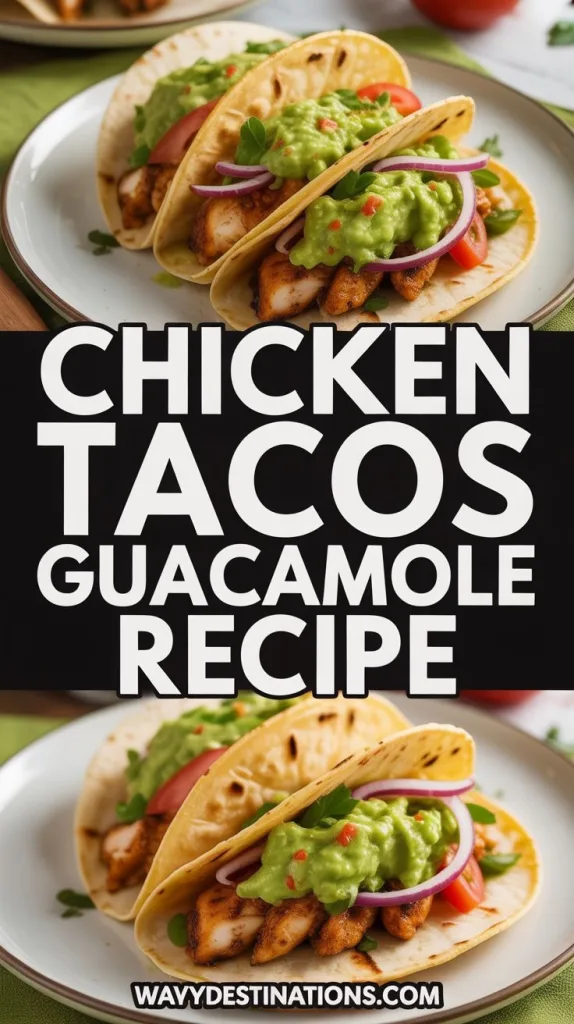 Chicken Tacos Guacamole Recipe